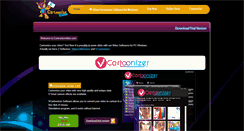 Desktop Screenshot of cartoonizevideo.com